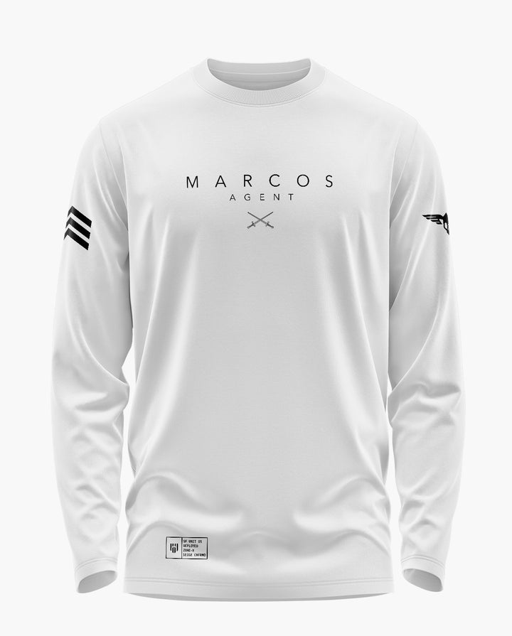 Marcos Prime Signature Luxesoft Cotton Full Sleeve T-Shirt