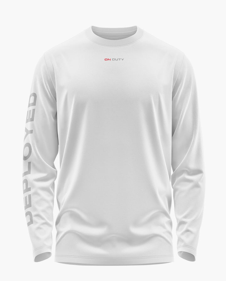 On Duty Signature Luxesoft Cotton Full Sleeve T-Shirt