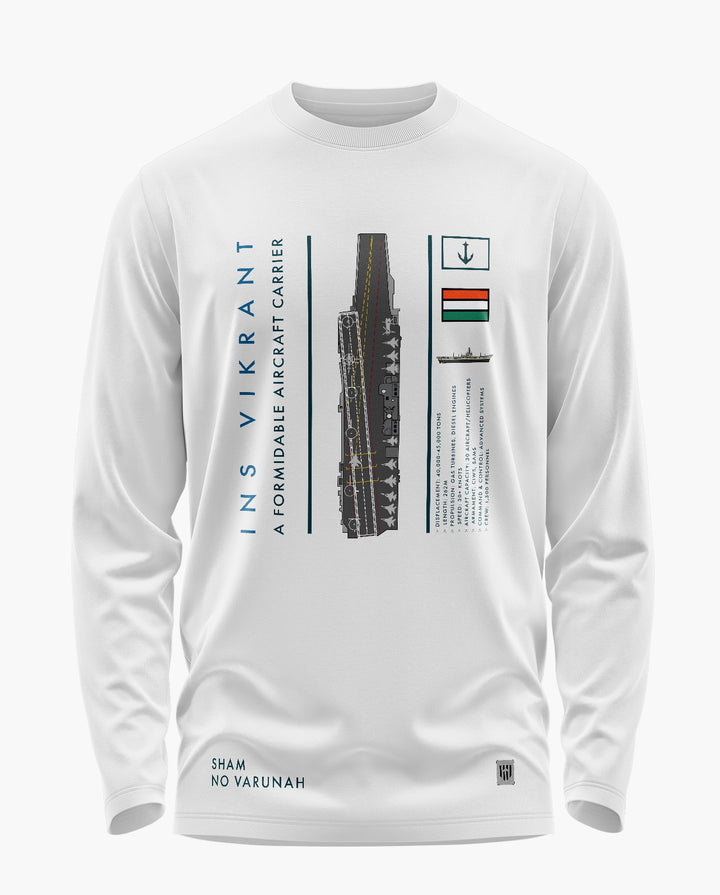 INS VIKRANT PRIDE Full Sleeve T-Shirt