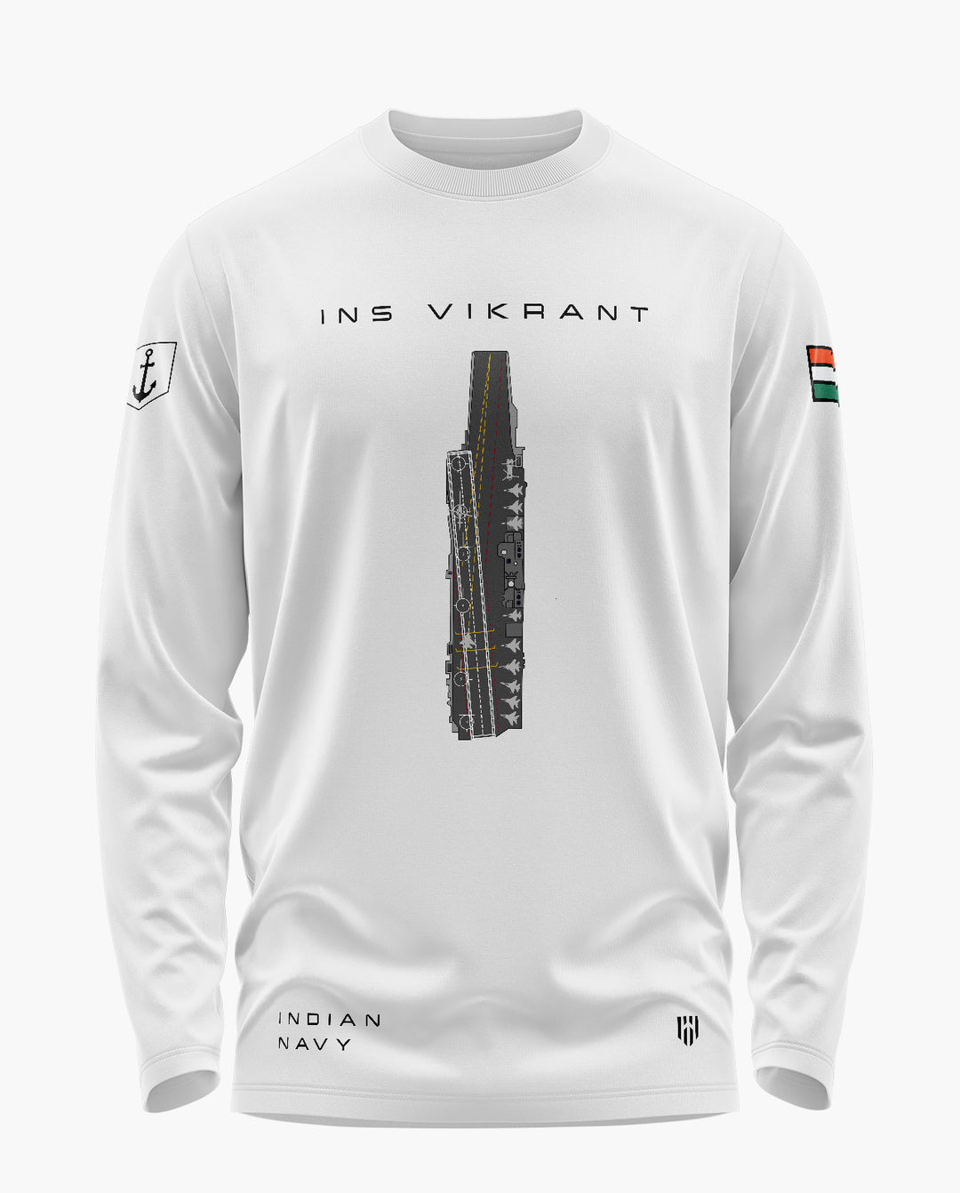 INS VIKRANT SUPREMACY Full Sleeve T-Shirt