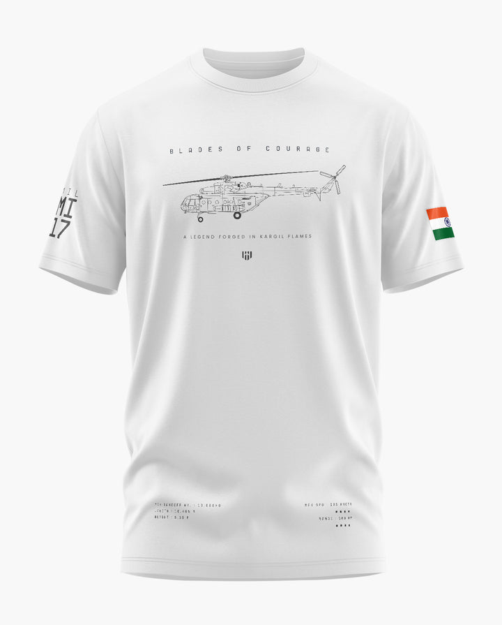 Mi 17-Blades of Courage T-Shirt