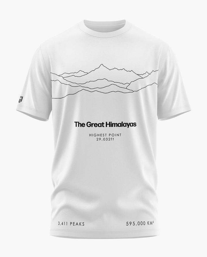 THE GREAT HIMALAYAN SUMMIT Signature LuxeSoft Cotton T-Shirt