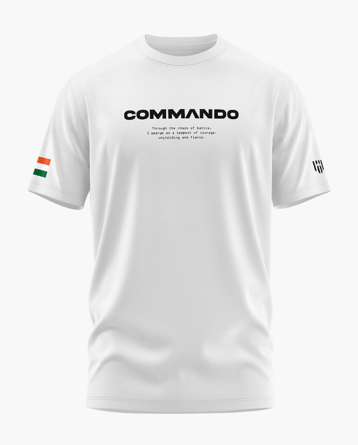 COMMANDO PROFILE Signature LuxeSoft Cotton T-Shirt