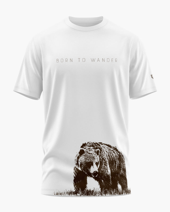 BORN TO WANDER Signature LuxeSoft Cotton T-Shirt