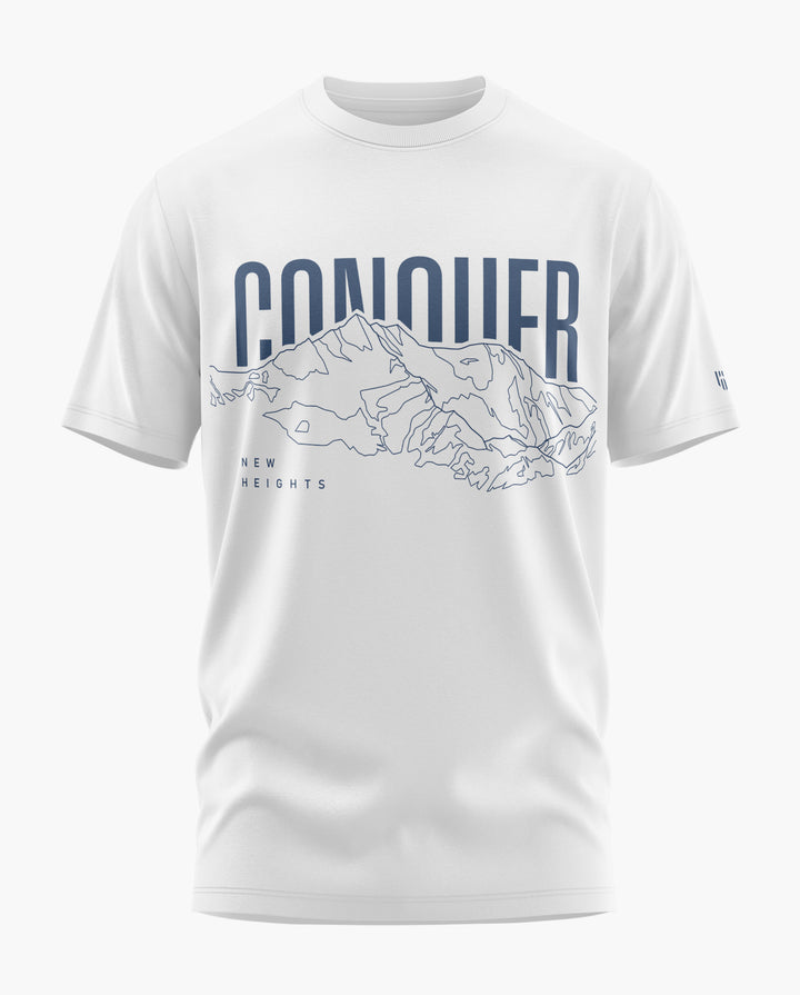 Conquer New Heights Signature LuxeSoft Cotton T-Shirt