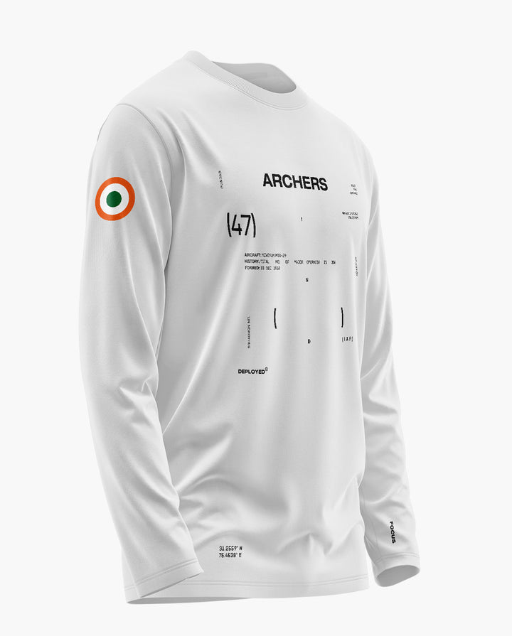 Archers Signature Luxesoft Cotton Full Sleeve T-Shirt