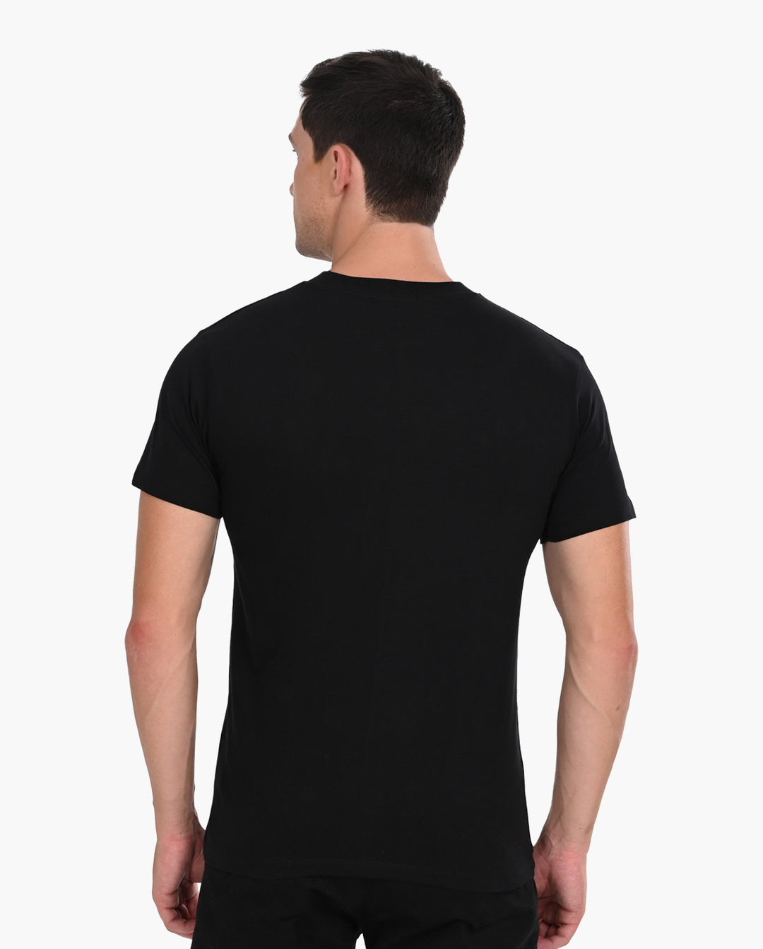 Deployed Organic Black Signature LuxeSoft Cotton T-Shirt