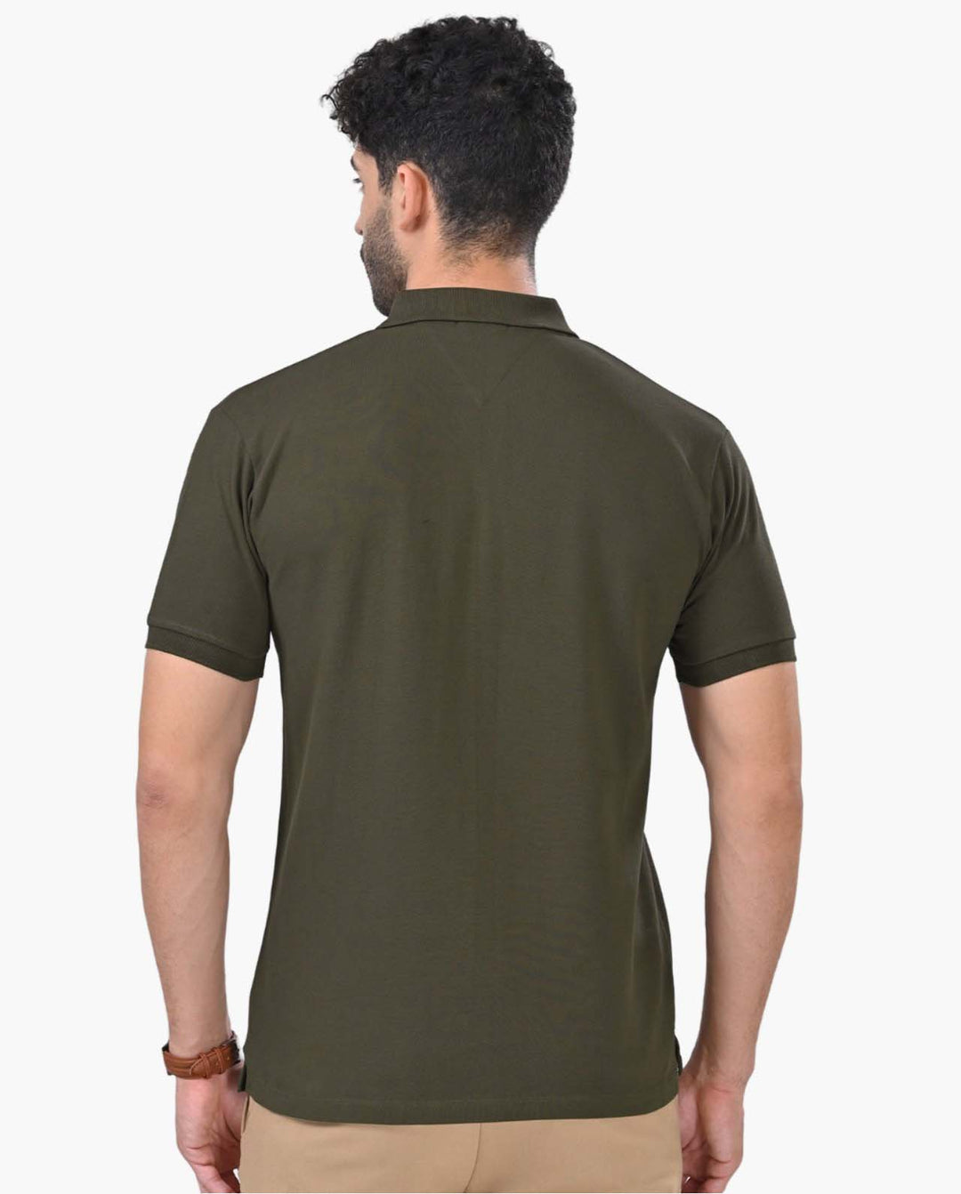 Aero Cargo Olive Green Polo T-Shirt