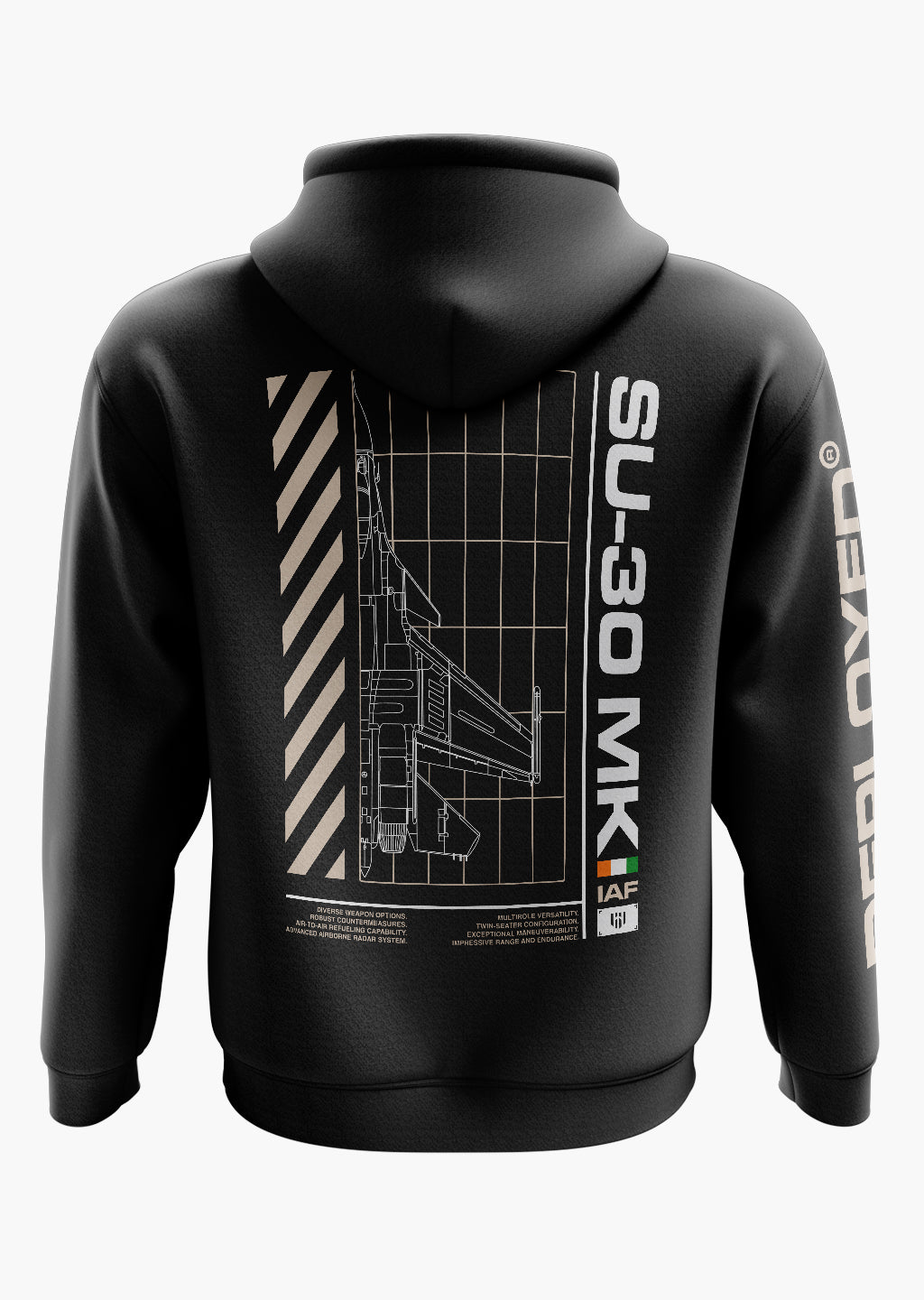 SU-30 MKI GRANDE Snow Soft Premium Hoodie