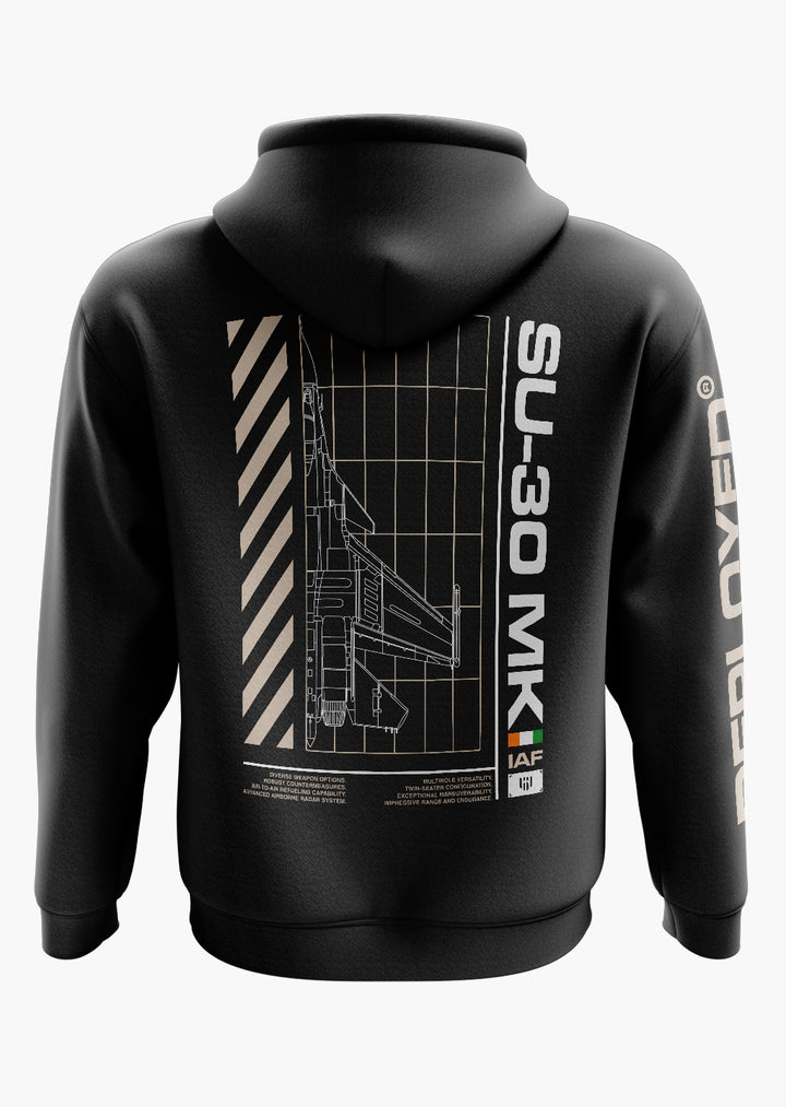 SU-30 MKI GRANDE Snow Soft Premium Hoodie