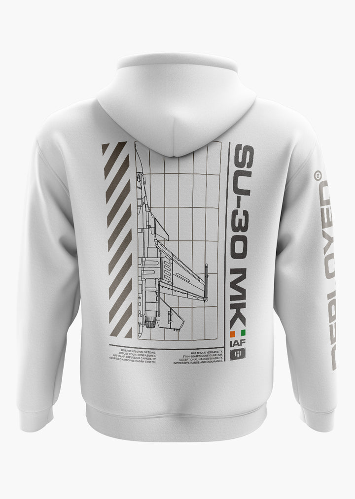 SU-30 MKI GRANDE Snow Soft Premium Hoodie