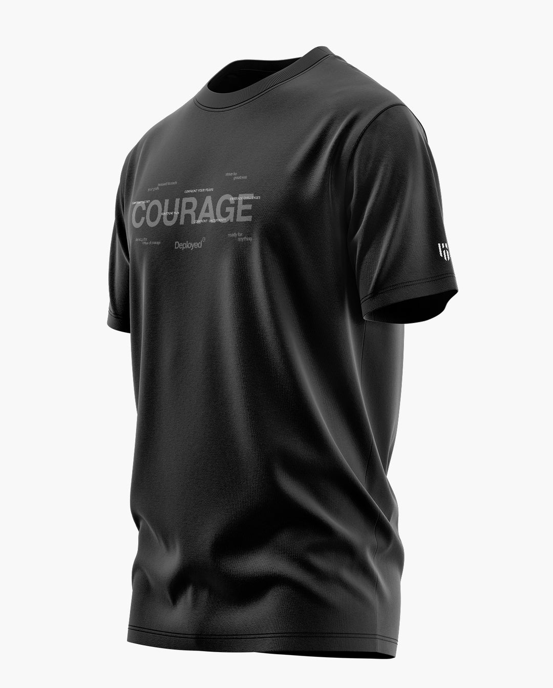 Courage Deployed Signature LuxeSoft Cotton T-Shirt