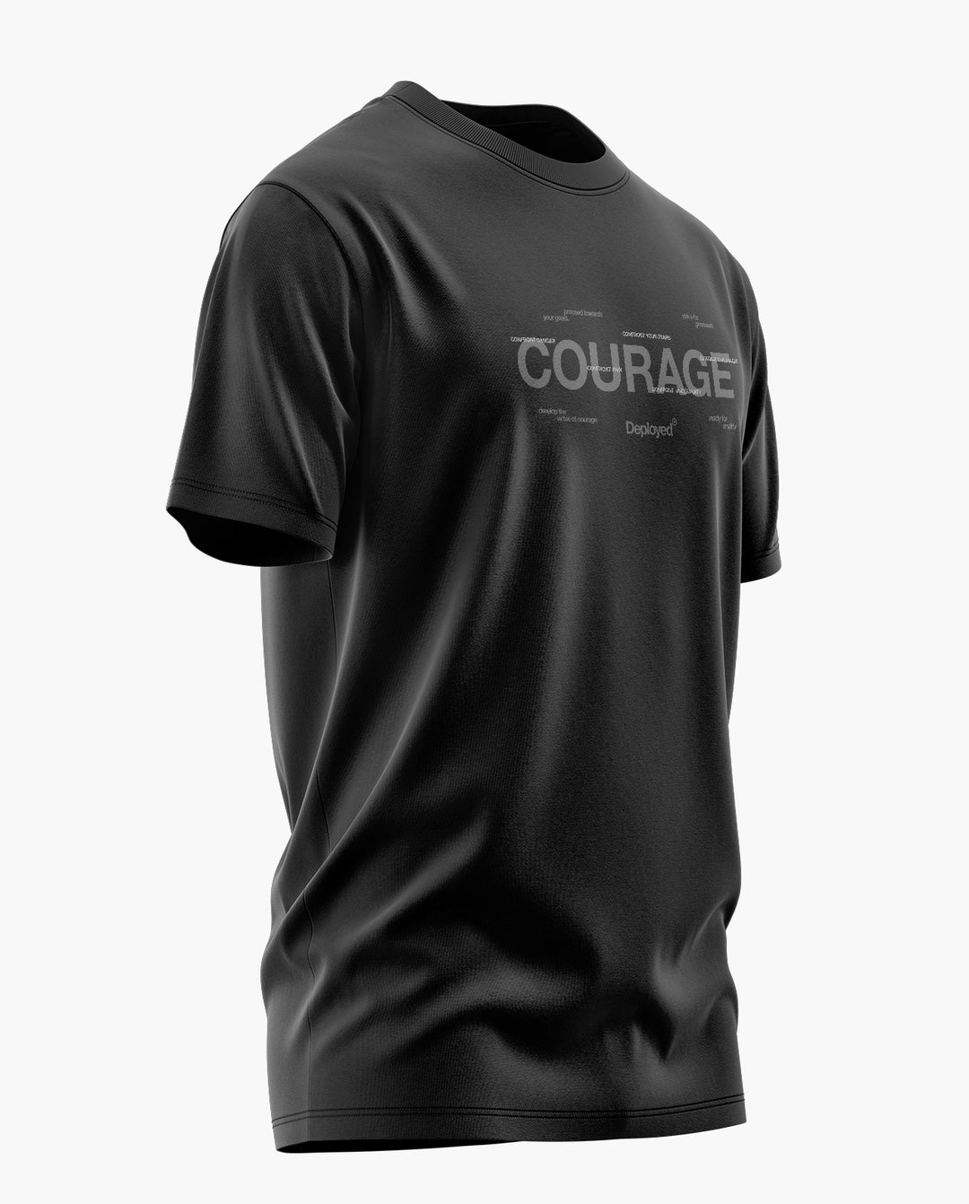 Courage Deployed Signature LuxeSoft Cotton T-Shirt