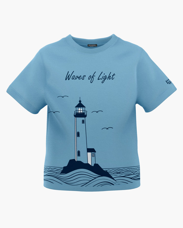 WAVES OF LIGHT Kids T-Shirt