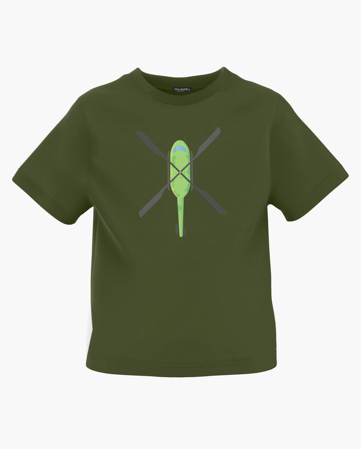 Helicopter Kids T-Shirt