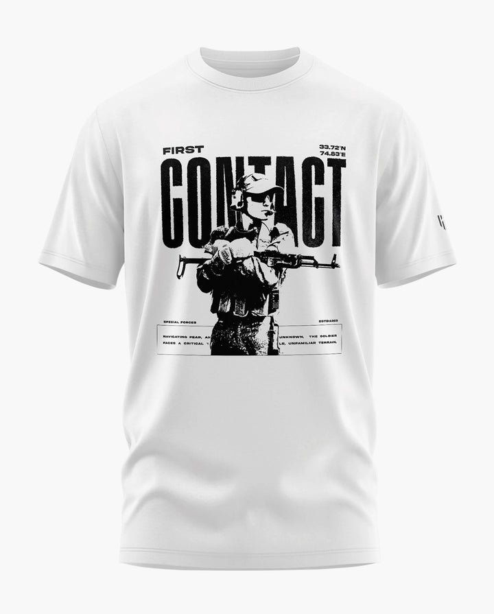 First Contact SOG LuxeSoft Cotton T-Shirt