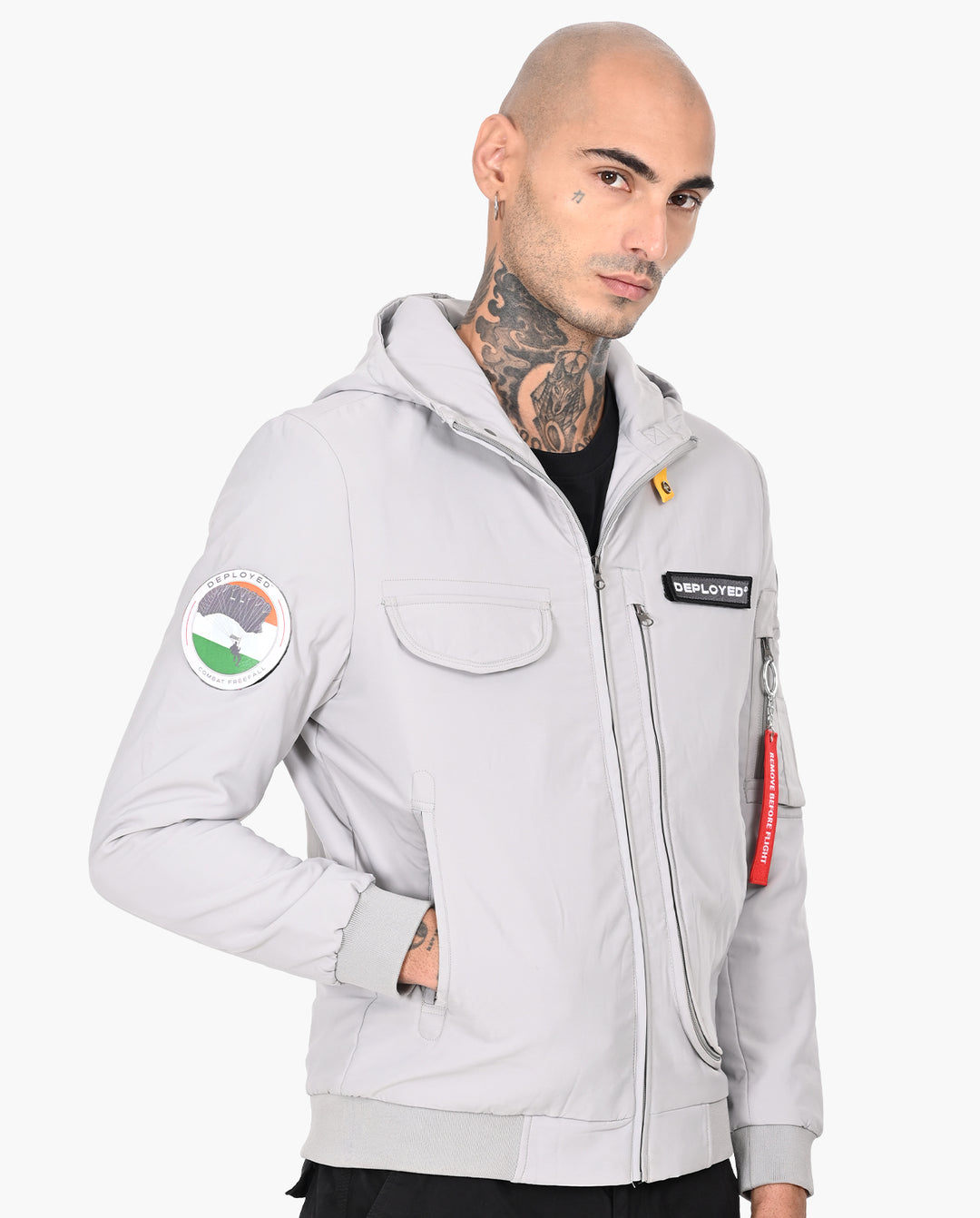 Storm Grey Para Trooper Tactical Jacket