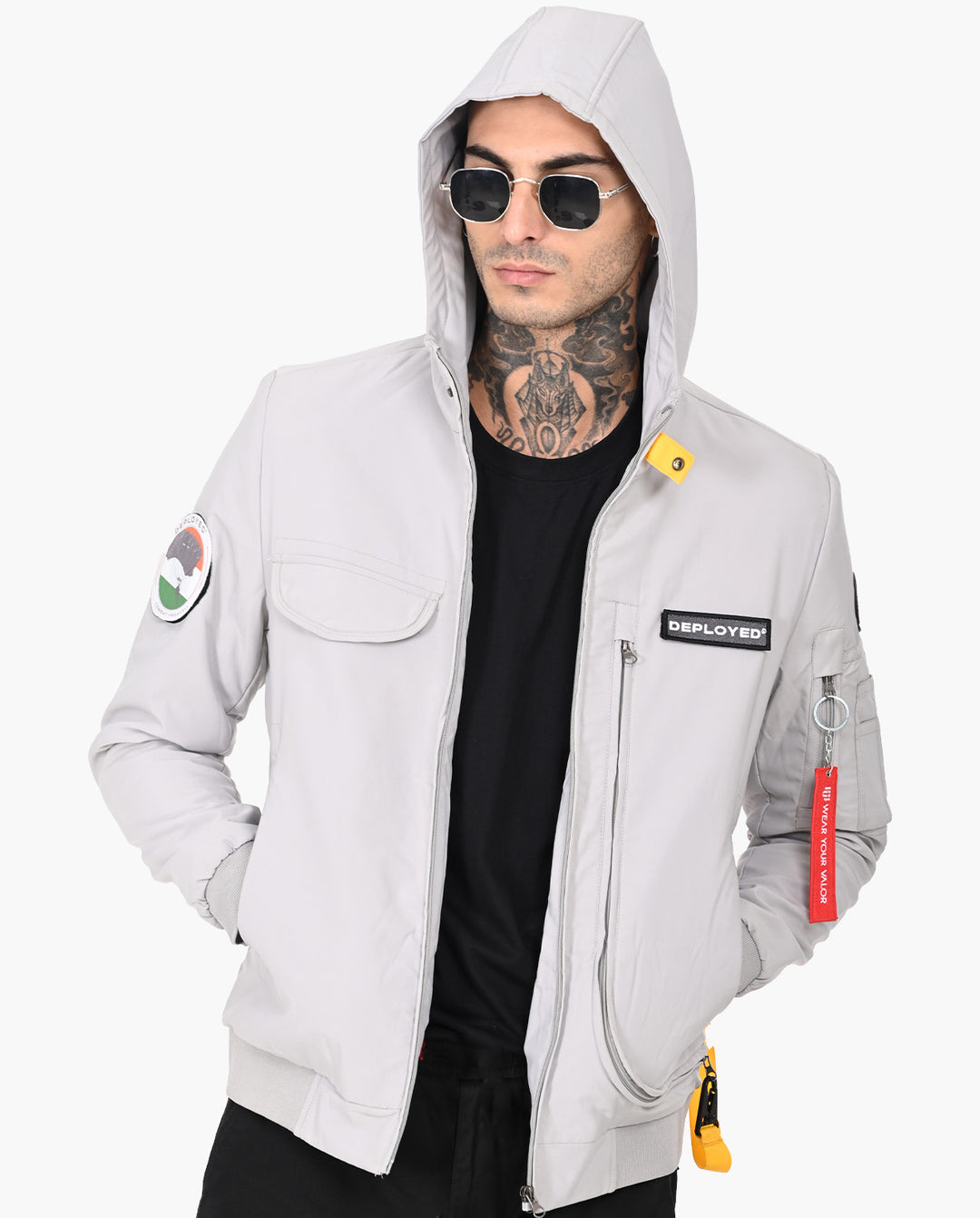 Storm Grey Para Trooper Tactical Jacket