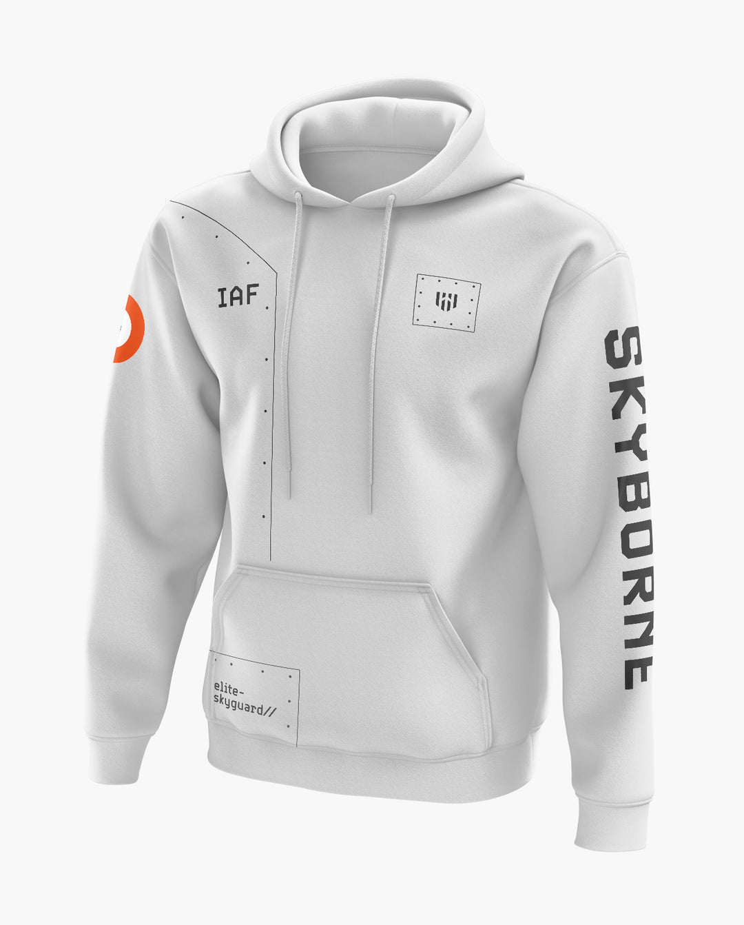 IAF Titanium Snow Soft Premium Hoodie