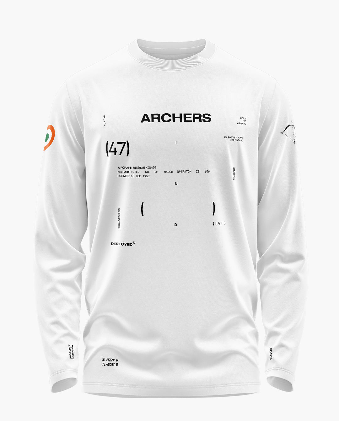 Archers Signature Luxesoft Cotton Full Sleeve T-Shirt