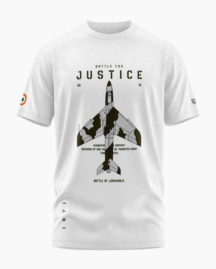 Battle For Justice Signature LuxeSoft Cotton T-Shirt