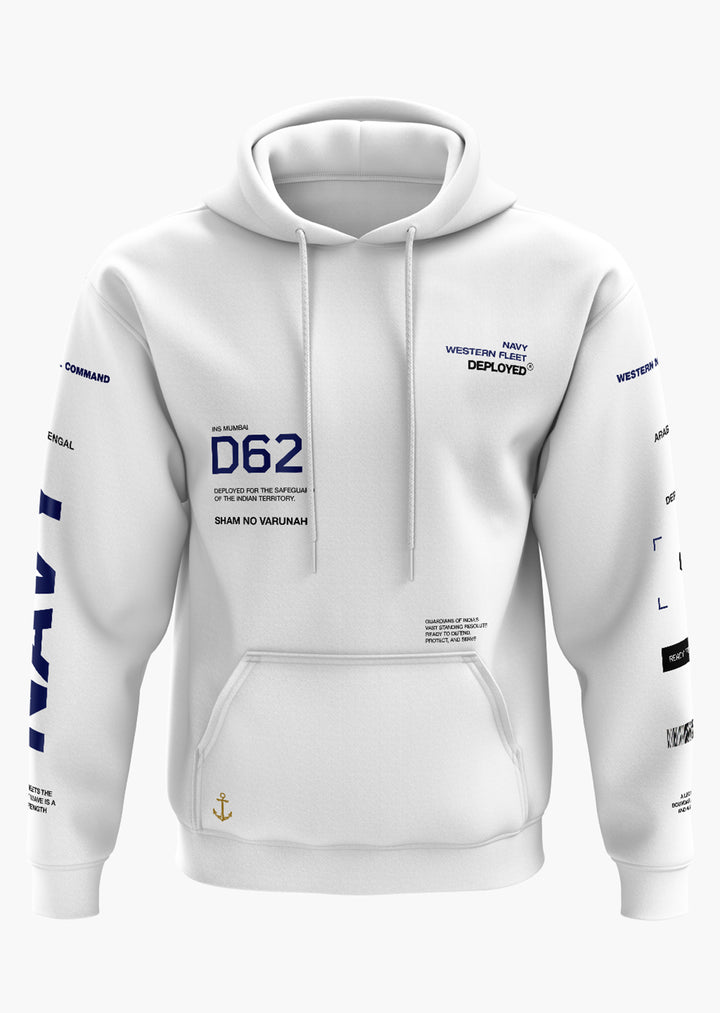 NAVY DEPLOYED Snow Soft Premium Hoodie