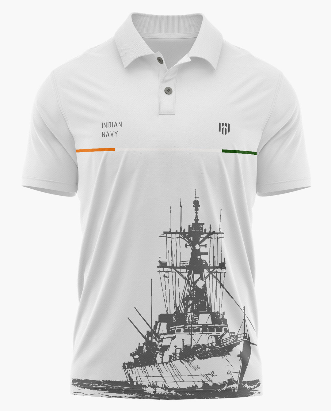 INDIAN NAVY VINTAGE  Polo T-Shirt