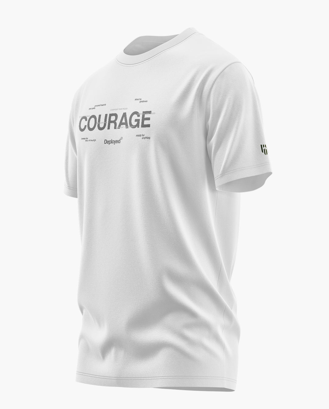 Courage Deployed Signature LuxeSoft Cotton T-Shirt