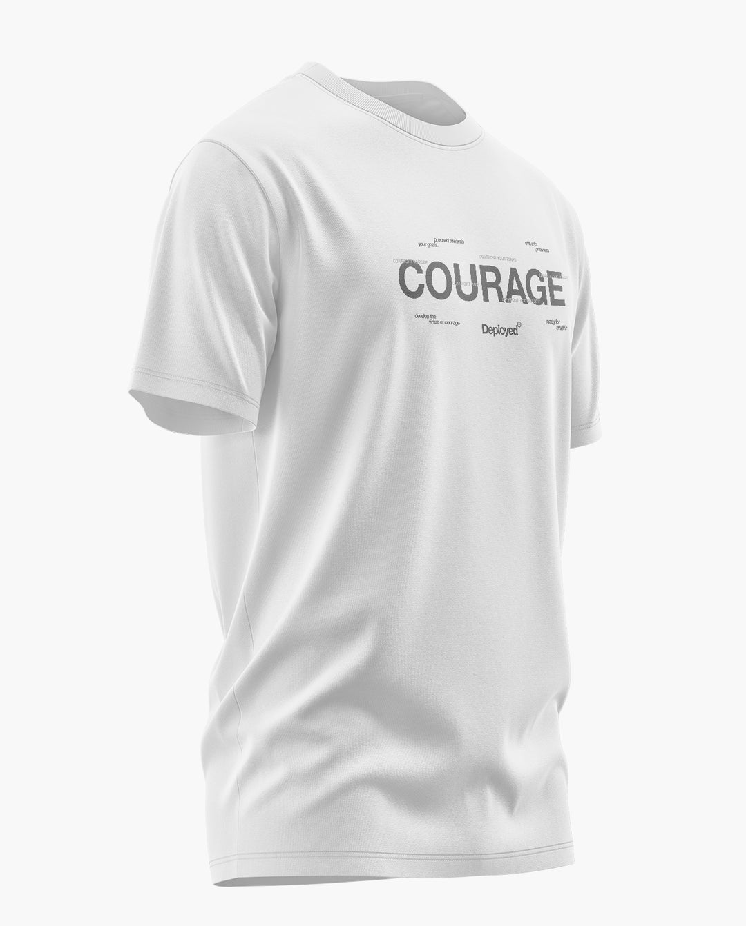 Courage Deployed Signature LuxeSoft Cotton T-Shirt